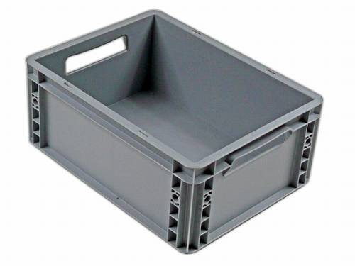 Plastik Stapelbox klein grau